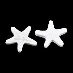 オペーク樹脂カボション  ヒトデ  ミックスカラー  27.5x29.5x8.5mm&nbsp;RE-CBAF00C-02