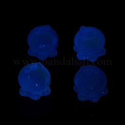 Luminous Rainbow Iridescent Plating Acrylic Beads&nbsp;OACR-P016-06