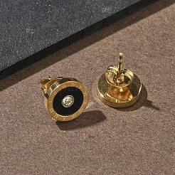 304 Stainless Steel Earrings&nbsp;EJEW-D350-04G-02