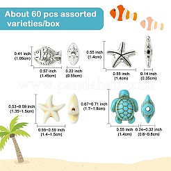 Ocean Theme Jewelry Making Findings Beads Kits&nbsp;DIY-YW0011-22B