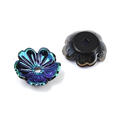 UV Plating Opaque Acrylic Bead Cap&nbsp;OACR-K001-41D