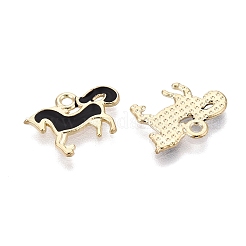 Alloy Enamel Pendants&nbsp;ENAM-N069-12KCG-02