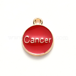 Alloy Enamel Pendants&nbsp;ENAM-S124-01A-07D