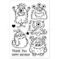 Custom Summer Theme PVC Plastic Clear Stamps&nbsp;DIY-WH0631-0731