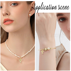 8Pcs Brass Pendants&nbsp;KK-BBC0020-18