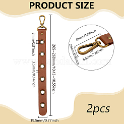PU Leather Pendant Decorations&nbsp;FIND-WH0290-49AB-01
