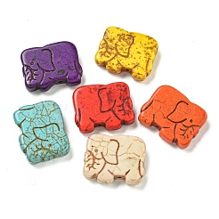 Synthetic Turquoise Beads Strands&nbsp;G-C151-01