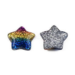 Rainbow Resin Cabochons&nbsp;CRES-Q197-46