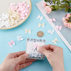90Pcs 3 Colors Polyester Bowknot Ornament Accessories&nbsp;DIY-PH0029-96