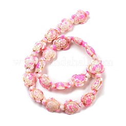 Synthetic Turquoise Dyed Beads Strands&nbsp;G-P507-05P