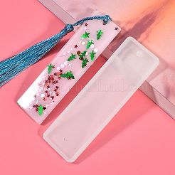 シリコンモールド  レジン型  UVレジン用  エポキシ樹脂ジュエリー作り  ブックマーク  ホワイト  9.5x2.9cm&nbsp;DIY-L021-14A