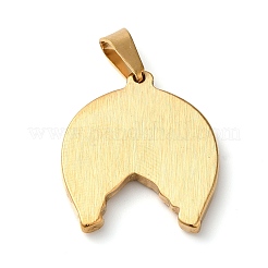 PVD Vacuum Plating 304 Stainless Steel Pendants&nbsp;STAS-D069-05G