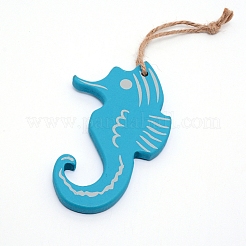 MDF Board Pendant Ornaments&nbsp;HJEW-WH0014-20A