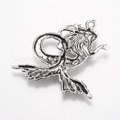Tibetan Style Alloy Pendants&nbsp;LS-PALLOY-F173-08AS