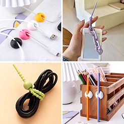 20Pcs PVC Plastic Cable Cord Organizer&nbsp;AJEW-TA0002-51B
