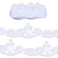 5.2 Yards Flower Polyester Lace Trim Ribbon&nbsp;OCOR-GF0005-59