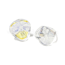 Electroplated Glass Beads&nbsp;GLAA-G119-01J