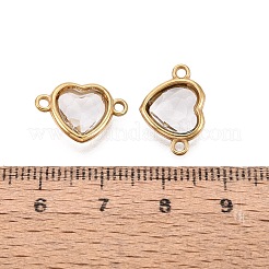 304 Stainless Steel Glass Connector Charms&nbsp;STAS-Q119-02G-01