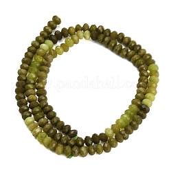 Gradient Color Natural Yellow Green Opal Beads Strands&nbsp;GG-CBA9722-B01-01