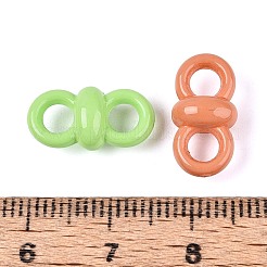 UV Plating Opaque Acrylic Links/Connector Charms&nbsp;SACR-T017-66M