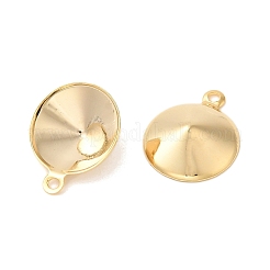 Ion Plating(IP) 304 Stainless Steel Pendant Pointed Back Rhinestone Settings&nbsp;STAS-U025-05C-G