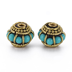 Handmade Indonesia Beads&nbsp;IPDL-E008-02B