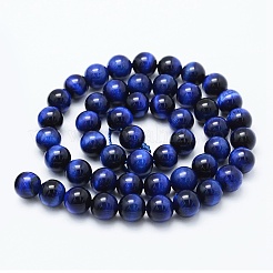 Natural Tiger Eye Beads Strands&nbsp;X-G-F561-8mm-B02