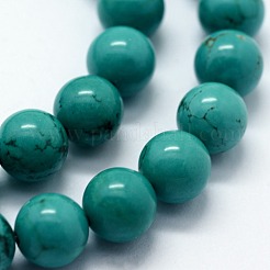 Natural Magnesite Beads Strands&nbsp;G-I199-33-8mm