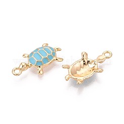 Alloy Enamel Pendants&nbsp;PALLOY-T092-26G-06