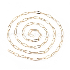 Soldered Brass Paperclip Chains&nbsp;CHC-G005-24G