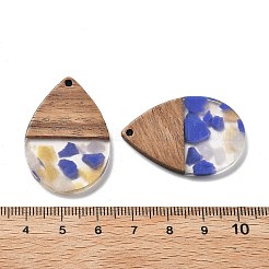 Resin and Walnut Pendants&nbsp;FIND-R051-15B