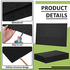 25 Sheets Plastic Corrugated Craft Sheets&nbsp;KY-BC0001-48