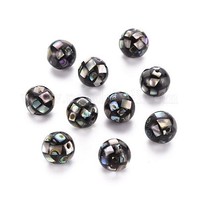 Resin Beads&nbsp;SSHEL-T014-38-8mm-07-1