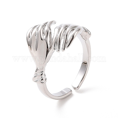 Hug Ring&nbsp;RJEW-G270-03P-1