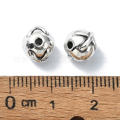 Tibetan Style Alloy Beads&nbsp;TIBEB-F065-22AS-1