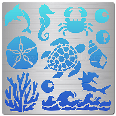 ステンレス鋼のカッティングダイステンシル DIYスクラップブッキング