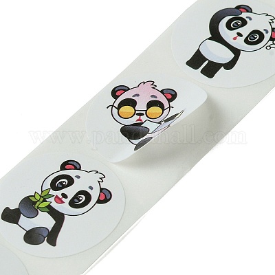 Cartoon Patterns Paper Gift Sticker Rolls&nbsp;DIY-R083-03E-1