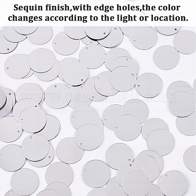 PVC Paillette/Sequin Pendants&nbsp;PVC-WH20005-01B-1