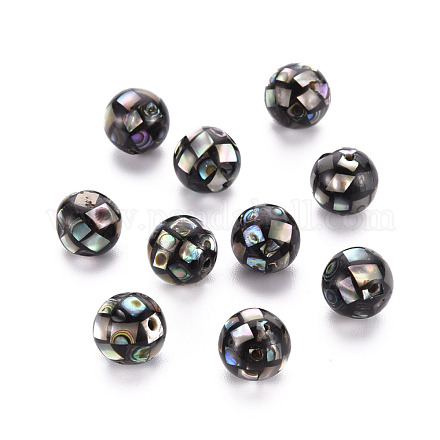 Resin Beads&nbsp;SSHEL-T014-38-8mm-07-1