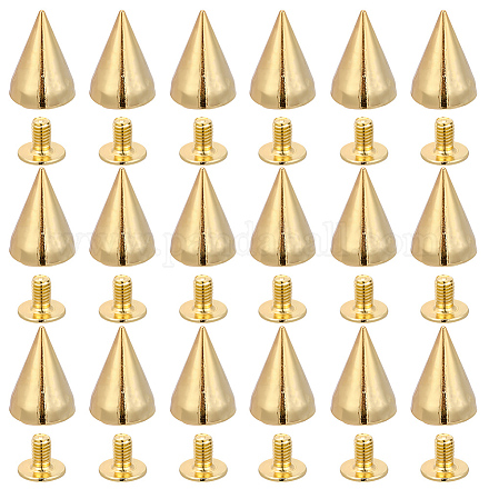 100Pcs Alloy Rivets FIND-GF0008-54G-1