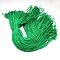 Polyester & Spandex Cord Ropes, 16-Ply, Solid Color, for Shoe Lace Cord Making, Green, 2mm, about 109.36 yards(100m)/bundle