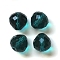 Imitation Austrian Crystal Beads, Grade AAA, K9 Glass, Faceted, Teardrop, Dark Cyan, 10mm, Hole: 0.9~1mm