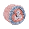 Polyester Yarn, for Knitting Crochet Supplies, Dark Salmon, 2.5mm, about 306.21 Yards(280m)/Skein
