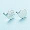 304 Stainless Steel Stud Earring Findings, with Flat Plate, Flat Round, Silver, 8x0.8mm, Hole: 1.2mm, Pin: 0.8mm