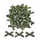 Polyester Costume Accessories, Bowknot, Olive Drab, 16x19x3mm