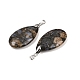 Natural Labradorite Pendants&nbsp;G-D084-01P-B07-5
