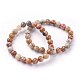 Natural Crazy Agate Beads Stretch Bracelets&nbsp;BJEW-F380-01-B06-1
