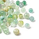 透明ガラスビーズ  混合図形  ミディアムシーグリーン  5.5~16x6~11.5x6.5~10.5mm  穴：1.2~1.6mm  約1470個/1000g&nbsp;DGLA-C005-01C-1