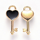 Alloy Enamel Pendants&nbsp;X-ENAM-S121-057-1