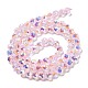 Electroplate Glass Beads Strands&nbsp;GLAA-A014-02L-2